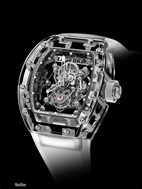 richard mille clear watch|richard mille 56 02 price.